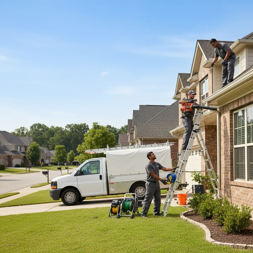 Home Gutter Service in Headrick, OK near me